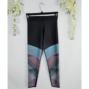 Core Ultracor Compression Skin Like Athletic Leggings Large Stretch Low Rise